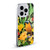 LebensArt Jungle Plants And Animals Orange Bird Elements Soft Gel Case for Apple iPhone 13 Mini