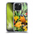 LebensArt Jungle Plants And Animals Orange Bird Elements Soft Gel Case for Apple iPhone 15 Pro Max