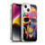 LebensArt Mix Art Rainbow Skull Soft Gel Case for Apple iPhone 14 Plus & MagSafe