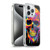 LebensArt Mix Art Rainbow Skull Soft Gel Case for Apple iPhone 15 Pro & MagSafe