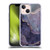 LebensArt Mineral Marble Purple Soft Gel Case for Apple iPhone 13 Mini