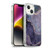 LebensArt Mineral Marble Purple Soft Gel Case for Apple iPhone 14