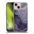 LebensArt Mineral Marble Purple Soft Gel Case for Apple iPhone 15