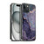 LebensArt Mineral Marble Purple Soft Gel Case for Apple iPhone 15 & MagSafe