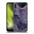 LebensArt Mineral Marble Purple Soft Gel Case for LG K22