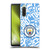 Manchester City Man City FC Graphics Sky Blue Pattern Fight Soft Gel Case for Sony Xperia 10 V 5G