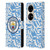 Manchester City Man City FC Graphics Sky Blue Pattern Fight Leather Book Wallet Case Cover For Huawei P50 Pro