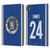 Chelsea Football Club 2023/24 Players Home Kit Reece James Leather Book Wallet Case Cover For Apple iPad Pro 11 M4 2024
