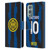 Fc Internazionale Milano 2023/24 Players Home Kit Lautaro Martínez Leather Book Wallet Case Cover For OnePlus 9