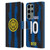 Fc Internazionale Milano 2023/24 Players Home Kit Lautaro Martínez Leather Book Wallet Case Cover For Samsung Galaxy S23 Ultra 5G