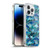 Micklyn Le Feuvre Flora And Fauna Patchwork Manta Rays in Blue Soft Gel Case for Apple iPhone 13 Pro Max & MagSafe