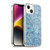 Micklyn Le Feuvre Flora And Fauna Hand Painted Blue White Pattern Soft Gel Case for Apple iPhone 14 Plus & MagSafe