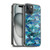 Micklyn Le Feuvre Flora And Fauna Patchwork Manta Rays in Blue Soft Gel Case for Apple iPhone 15 Plus & MagSafe