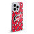 NHL Carolina Hurricanes Leopard Pattern Soft Gel Case for Apple iPhone 13 Mini