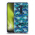 Micklyn Le Feuvre Flora And Fauna Patchwork Manta Rays in Blue Soft Gel Case for OPPO Reno 2