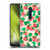 Micklyn Le Feuvre Flora And Fauna Strawberry Watercolor in Peach Soft Gel Case for OPPO Reno 2