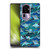 Micklyn Le Feuvre Flora And Fauna Patchwork Manta Rays in Blue Soft Gel Case for OPPO Reno10 Pro+
