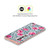 Micklyn Le Feuvre Flora And Fauna Hot Pink Block Print Poppies Soft Gel Case for Xiaomi 12 Lite