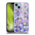 Micklyn Le Feuvre Moroccan Decorative Purple Soft Gel Case for Apple iPhone 14 Plus