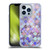 Micklyn Le Feuvre Moroccan Decorative Purple Soft Gel Case for Apple iPhone 13 Pro