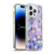 Micklyn Le Feuvre Moroccan Decorative Purple Soft Gel Case for Apple iPhone 14 Pro Max & MagSafe