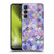 Micklyn Le Feuvre Moroccan Decorative Purple Soft Gel Case for Samsung Galaxy A25 5G