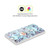 Micklyn Le Feuvre Patterns 2 Indigo Blue Art Nouveau With Peach Flowers Soft Gel Case for OPPO A57s