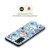 Micklyn Le Feuvre Patterns 2 Indigo Blue Art Nouveau With Peach Flowers Soft Gel Case for Samsung Galaxy S23 Ultra 5G