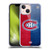 NHL Montreal Canadiens Half Distressed Soft Gel Case for Apple iPhone 13 Mini
