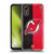 NHL New Jersey Devils Half Distressed Soft Gel Case for Samsung Galaxy Xcover7 5G