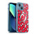 NHL New Jersey Devils Leopard Pattern Soft Gel Case for Apple iPhone 13 Mini