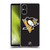NHL Pittsburgh Penguins Plain Soft Gel Case for Sony Xperia 5 V 5G