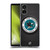 NHL San Jose Sharks Puck Texture Soft Gel Case for Sony Xperia 5 V 5G