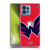 NHL Washington Capitals Oversized Soft Gel Case for Motorola Moto Edge 40 Pro