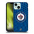 NHL Winnipeg Jets Net Pattern Soft Gel Case for Apple iPhone 13 Mini