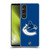 NHL Vancouver Canucks Plain Soft Gel Case for Sony Xperia 1 V 5G