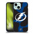 NHL Tampa Bay Lightning Cow Pattern Soft Gel Case for Apple iPhone 13 Mini