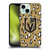 NHL Vegas Golden Knights Leopard Pattern Soft Gel Case for Apple iPhone 13 Mini