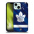 NHL Toronto Maple Leafs Jersey Soft Gel Case for Apple iPhone 13 Mini