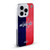 NHL Washington Capitals Half Distressed Soft Gel Case for Apple iPhone 13 Mini