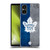 NHL Toronto Maple Leafs Half Distressed Soft Gel Case for Sony Xperia 5 V 5G