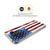 PLdesign Flags USA Glitters Soft Gel Case for LG K51S