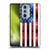 PLdesign Flags USA Glitters Soft Gel Case for Motorola Edge X30