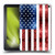 PLdesign Flags USA Glitters Soft Gel Case for Amazon Fire HD 8/Fire HD 8 Plus 2020