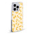 PLdesign Food Patterns Macaroni Pasta Gold Soft Gel Case for Apple iPhone 12 / iPhone 12 Pro & MagSafe