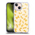 PLdesign Food Patterns Macaroni Pasta Gold Soft Gel Case for Apple iPhone 13 Mini