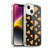 PLdesign Food Patterns Cool Fun Pizza Slices Black Soft Gel Case for Apple iPhone 14