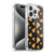 PLdesign Food Patterns Cool Fun Pizza Slices Black Soft Gel Case for Apple iPhone 15 Pro & MagSafe
