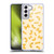PLdesign Food Patterns Macaroni Pasta Gold Soft Gel Case for Samsung Galaxy S21 5G