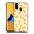PLdesign Food Patterns Macaroni Pasta Gold Soft Gel Case for Samsung Galaxy M30s (2019)/M21 (2020)